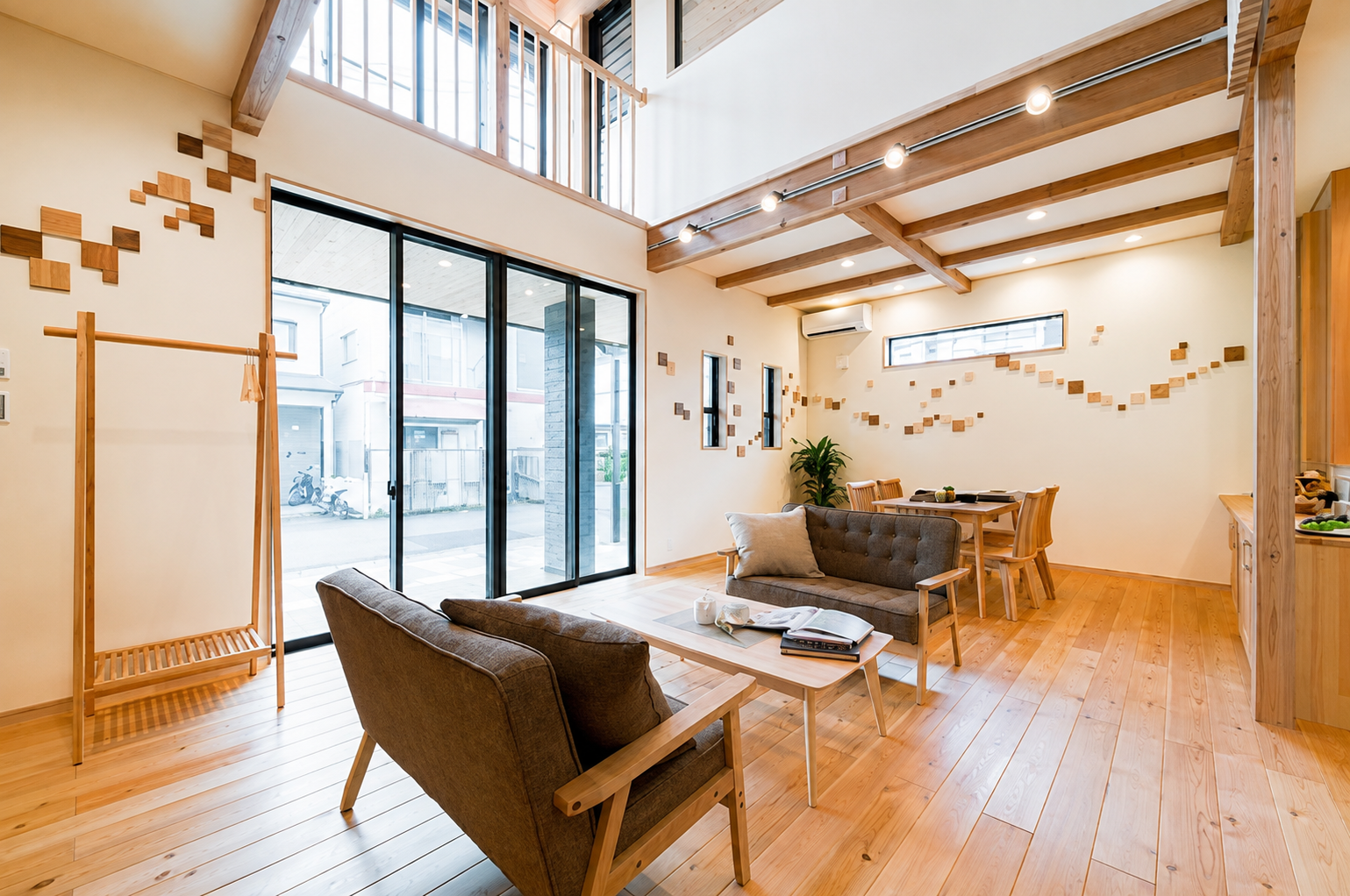 Natural Wood Model House / 2LDK+Loft, Kyoto City, Kyoto photo