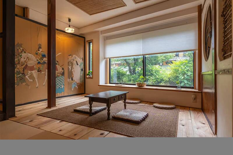 Traditional Machiya, Shimogyo Ward, Kyoto (Takase River, Nishihashizumecho) photo 6