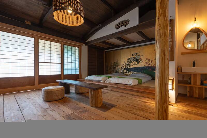 Traditional Machiya, Shimogyo Ward, Kyoto (Takase River, Nishihashizumecho) photo 14
