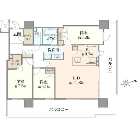 The Fine Tower Nagoya Imaike / 3LDK, Aichi photo 17