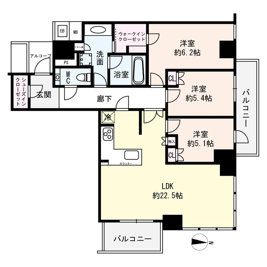 Cielia Tower Senri-Chuo / 3LDK, Osaka photo 15