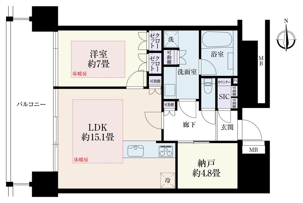 M.M. Towers the South / 1LDK+S, Kanagawa photo 17