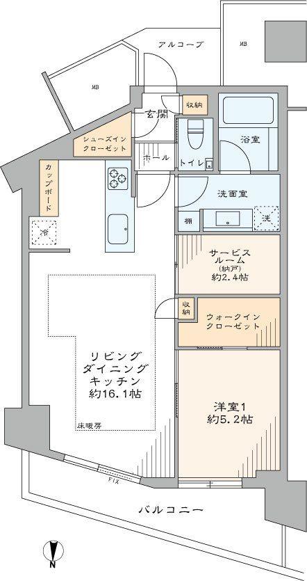 Minatomirai Mid Square The Tower Residence / 1LDK, Kanagawa photo 19