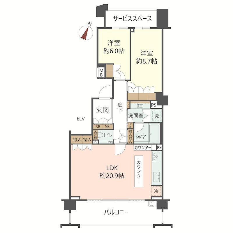 The Parkhouse Ashiya / 3LDK, Hyogo photo 20