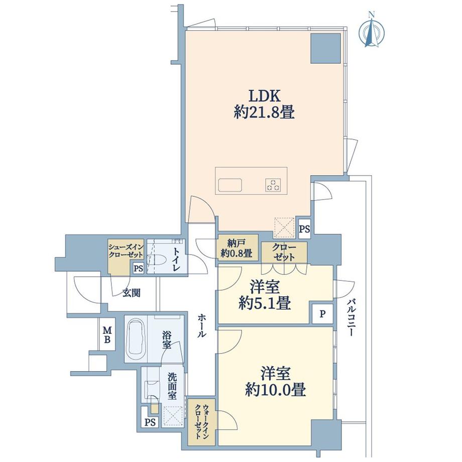 Mansion / 2LDK, Naka Ward, Nagoya, Aichi (Proud Tower Hisayaodori Koen Minami) photo 19